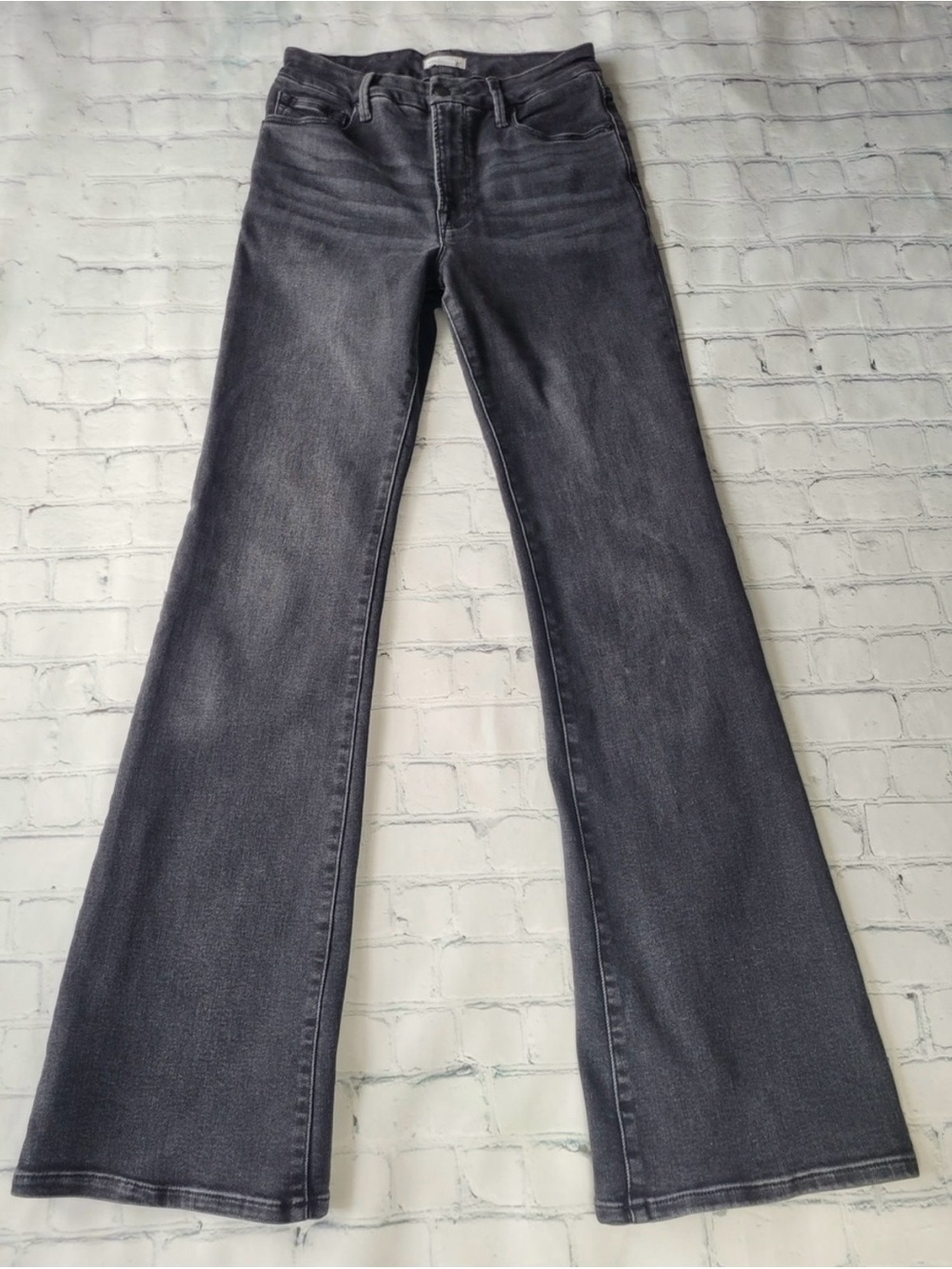 Good American Good Classic Bootcut Jeans Size 4/27 GCB731BT Black162